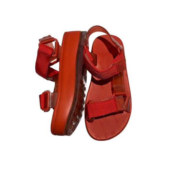 MELISSA Papete Platform + Rider Red SIZE 6 - Picture 5 of 7